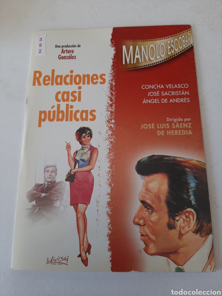 Cinema: CTN352 relaciones casi p&uacute;blicas DVD EDICION CARTON SEGUNDAMANO