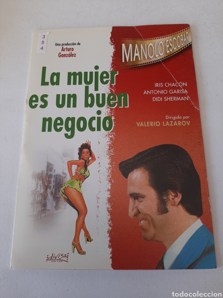 Cinema: CTN354 la mujer es un buen negocio DVD EDICION CARTON SEGUNDAMANO