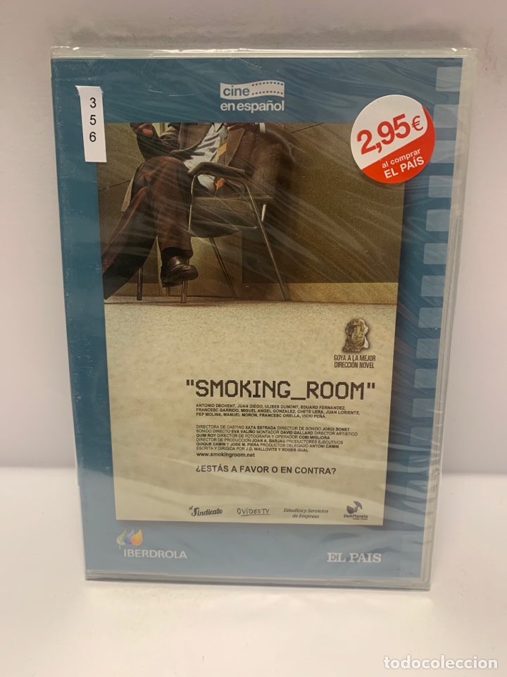 Cine: REFTF.356 smoking room DVD NUEVO PRECINTADO ( TAPA FINA )