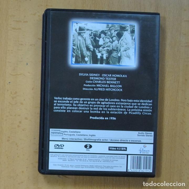 Cine: SABOTAJE - DVD - Foto 2
