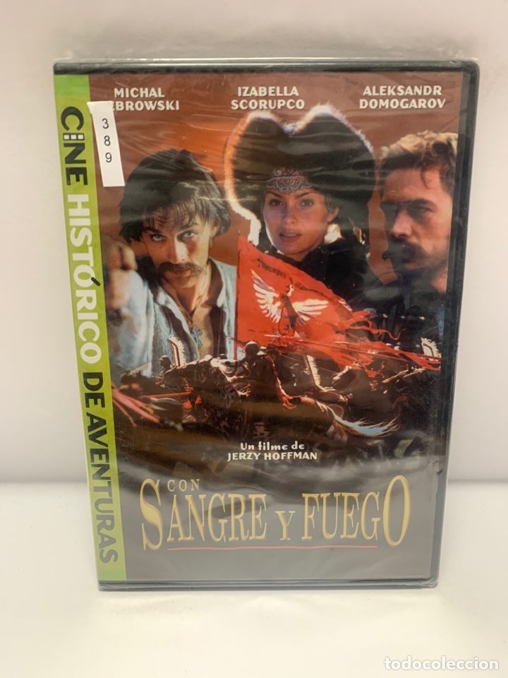 Cin&eacute;ma: REFTF.389 con sangre y fuego DVD NUEVO PRECINTADO ( TAPA FINA )