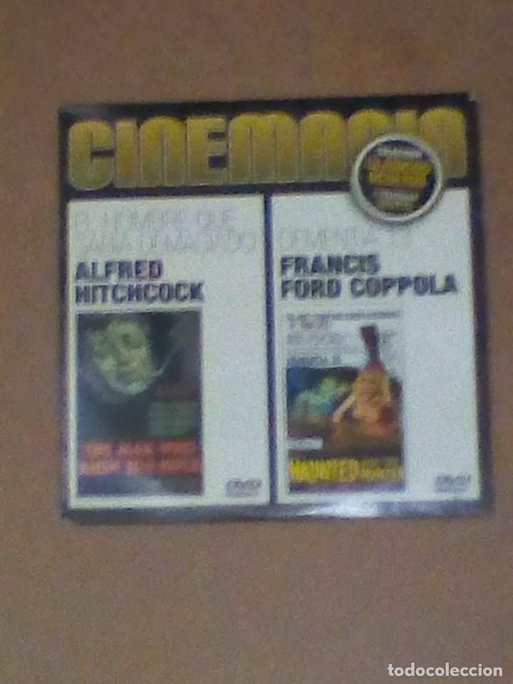 Cinema: DVD con 2 Pel&iacute;culas (El Hombre que sabia demasiado y Dementia 13), ver otra foto.