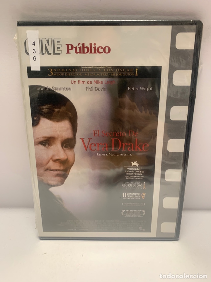 Cin&eacute;ma: REFTF.436 el secreto de vera drake DVD NUEVO PRECINTADO ( TAPA FINA )