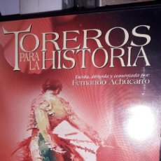 Cine: DVD TOREROS PARA LA HISTORIA #MANUEL RODRÍGUEZ SÁNCHEZ ”MANOLETE”. Lote 238716855