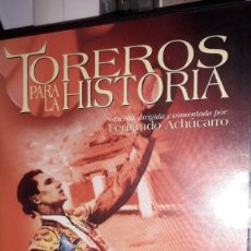 Cine: DVD TOREROS PARA LA HISTORIA #LUIS MIGUEL DOMINGUÍN. Lote 238717505