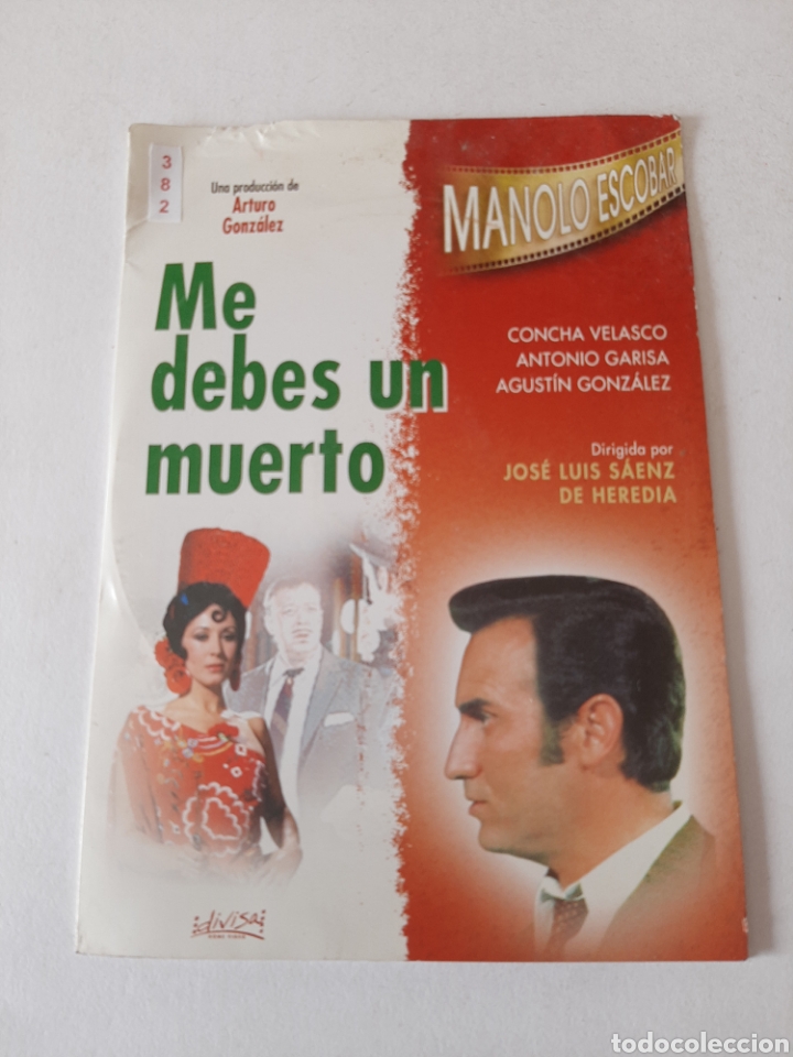 Cinema: CTN382 me debes un muerto DVD EDICION CARTON SEGUNDAMANO