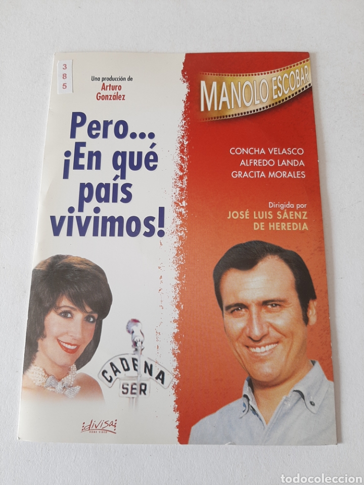 Cinema: CTN385 pero en qu&eacute; pa&iacute;s vivimos ayuda DVD EDICION CARTON SEGUNDAMANO