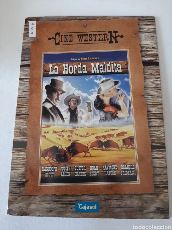 Cinema: CTN404 la Horda maldita DVD EDICION CARTON SEGUNDAMANO