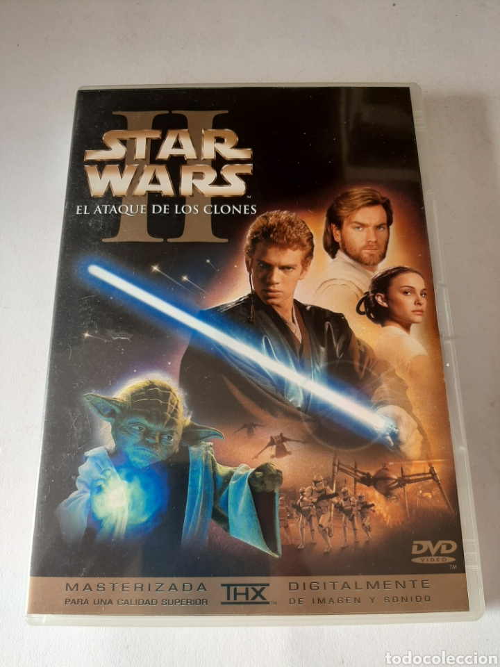 Cine: S545 Star Wars 2 el ataque de los clones DVD SEGUNDAMANO