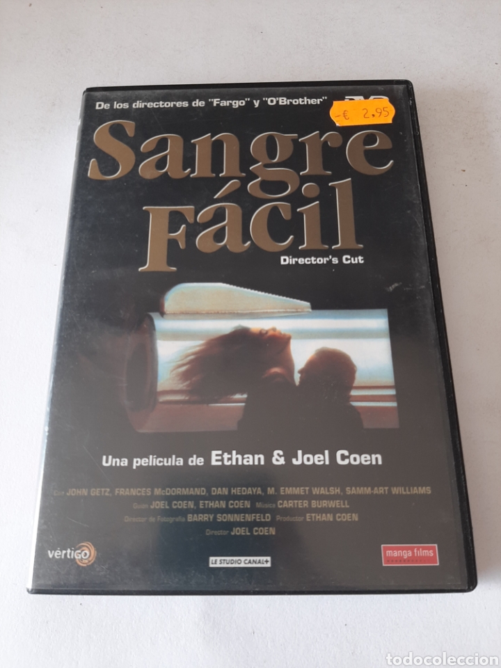 Cinema: S545 sangre f&aacute;cil DVD SEGUNDAMANO