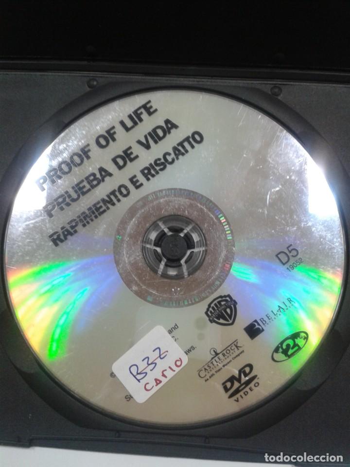 Kino: PRUEBA DE VIDA. DVD. S&oacute;lo disco