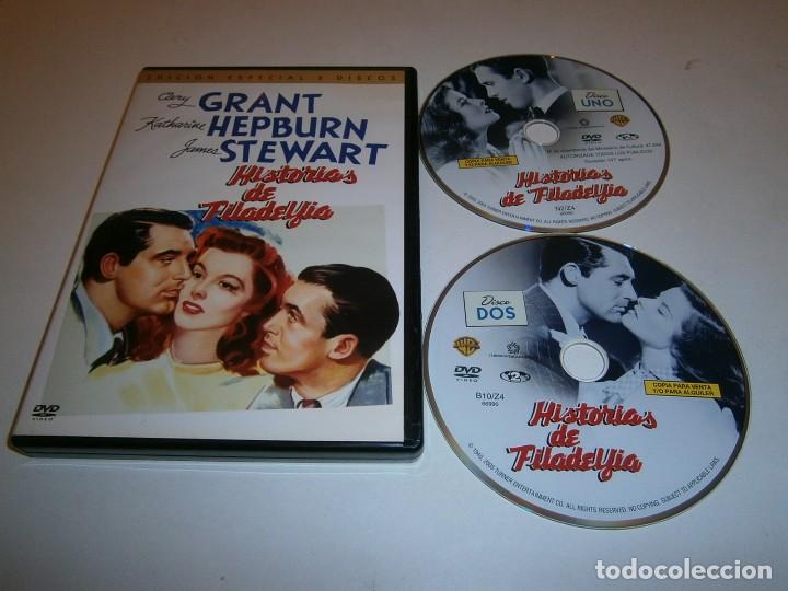 Cine: HISTORIAS DE FILADELPHIA DVD EDICION ESPECIAL DOS DISCOS CARY GRANT KATHARINE HEPBURN JAMES STEWART
