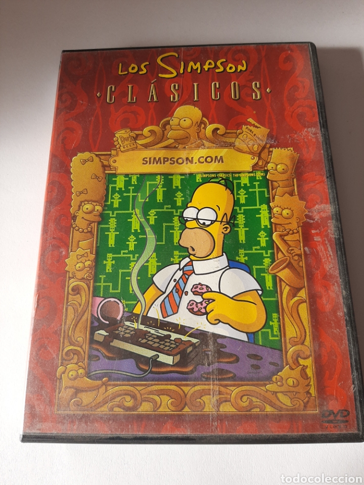 Kino: S414 los Simpson cl&aacute;sicos simpson.com DVD SEGUNDAMANO