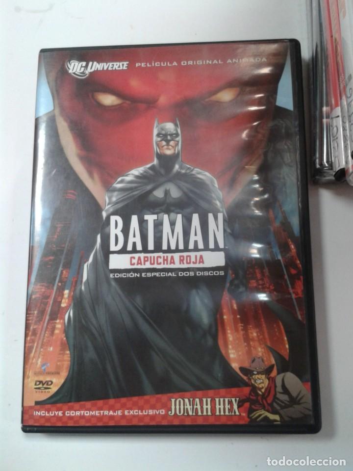 Cine: BATMAN CAPUCHA ROJA. DVD 2 DISCOS.