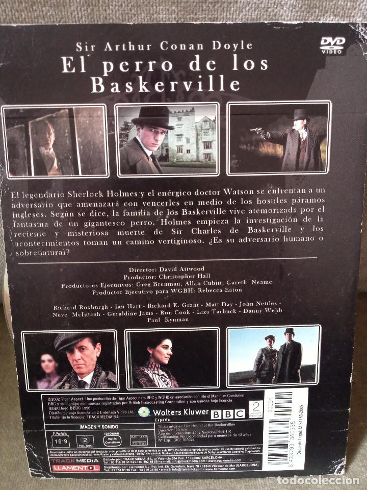 Cine: EL PERRO DE LOS BASKERVILLE - DVD - Foto 2