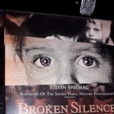Cine: DVD - BROKEN SILENCE - STEVEN SPIELBERG AND SURVIVORS OF THE SHOAH VISUAL HISTORY FOUNDATION. Lote 241805600