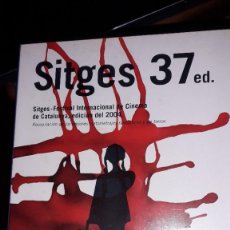 Cine: DVD - SITGES 37 ED. - 2004. Lote 241806400