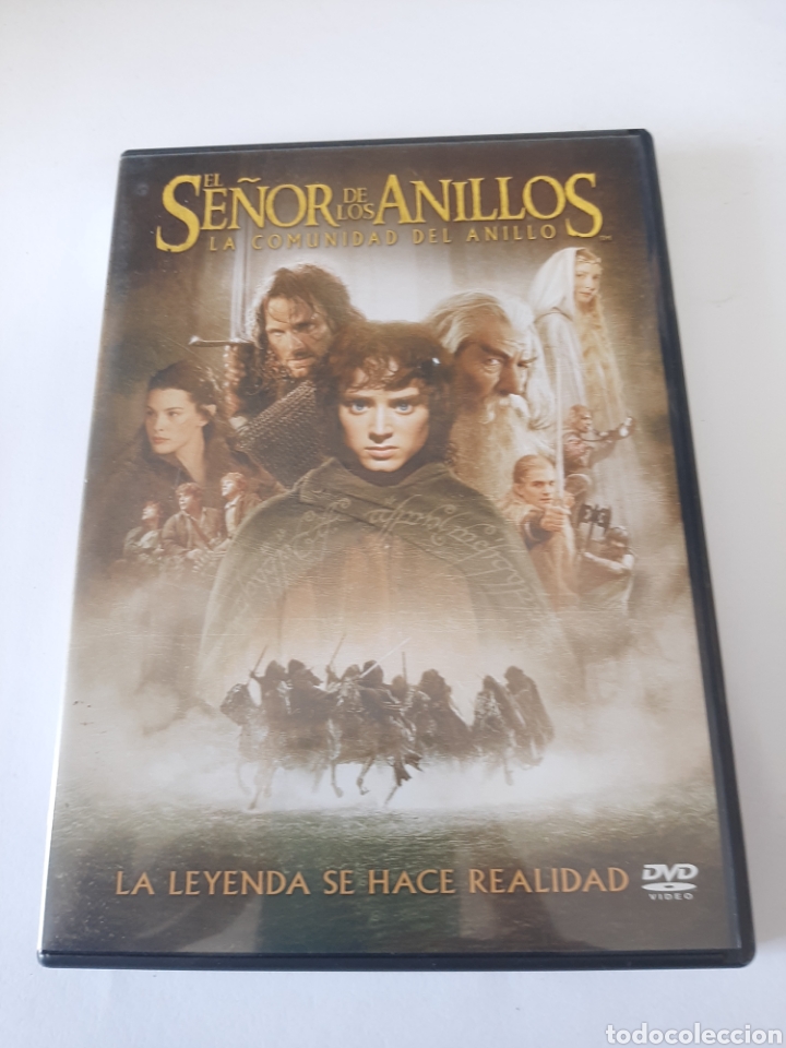 Cine: S277 El Se&ntilde;or de los Anillos la comunidad del anillo DVD SEGUNDAMANO