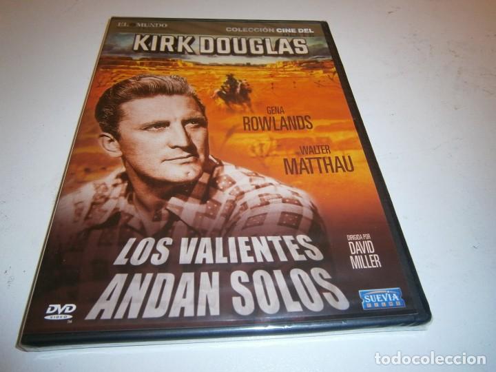 Cine: LOS VALIENTES ANDAN SOLOS DVD NUEVO PRECINTADO KIRK DOUGLAS
