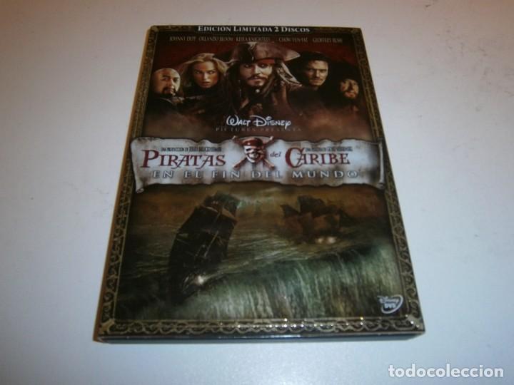 Cine: PIRATAS DEL CARIBE EN EL FIN DEL MUNDO DVD EDICIION LIMITADA DOS DISCOS JOHNNY DEEP ORLANDO BLOOM