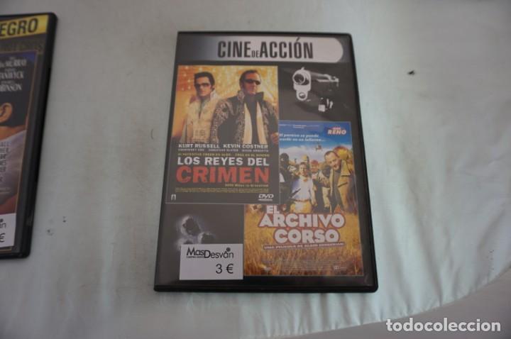 Cine: 10-B3/ 1 X DVD - 2 PELICULAS: LOS REYES DEL CRIMEN - EL ARCHVO CORSO