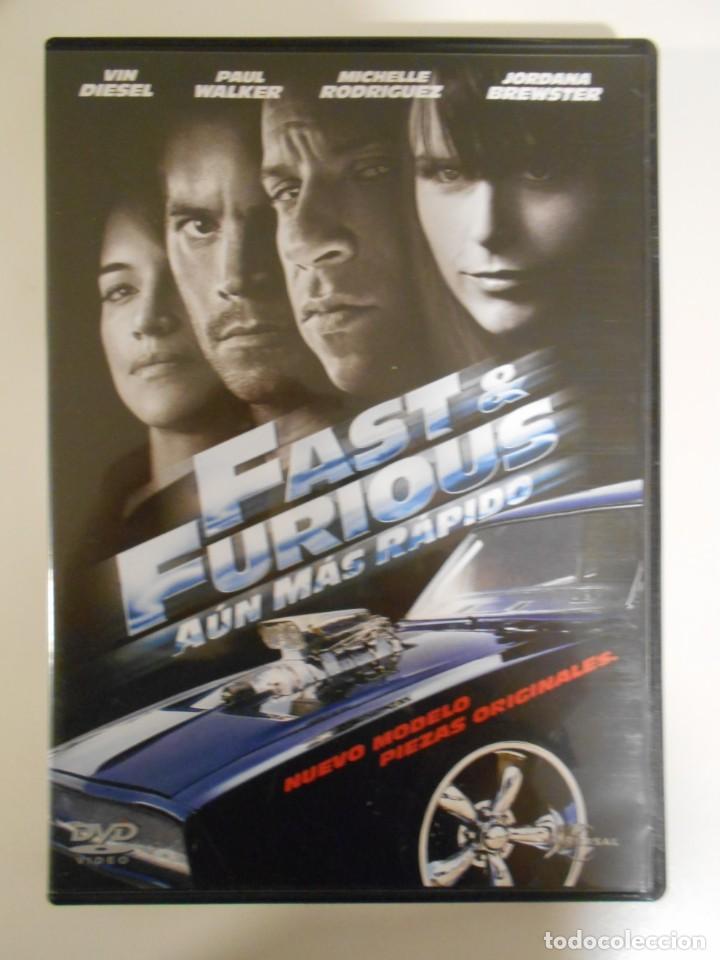Kino: FAST & FURIOUS. AUN MAS RAPIDO. DVD DE LA PELICULA DE VIN DIESEL.