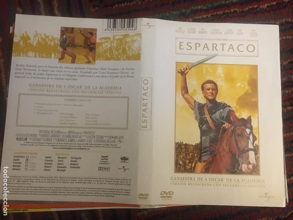 Cine: ESPARTACO DVD - Foto 1