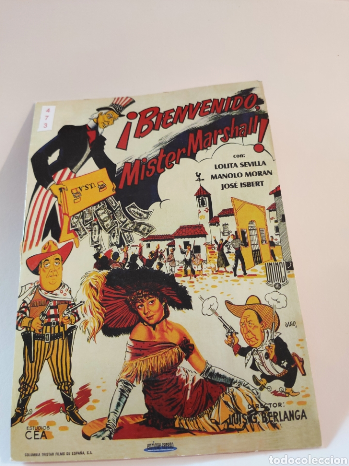 Cine: CTN473 bienvenido mr.marshal DVD EDICION CARTON SEGUNDAMANO