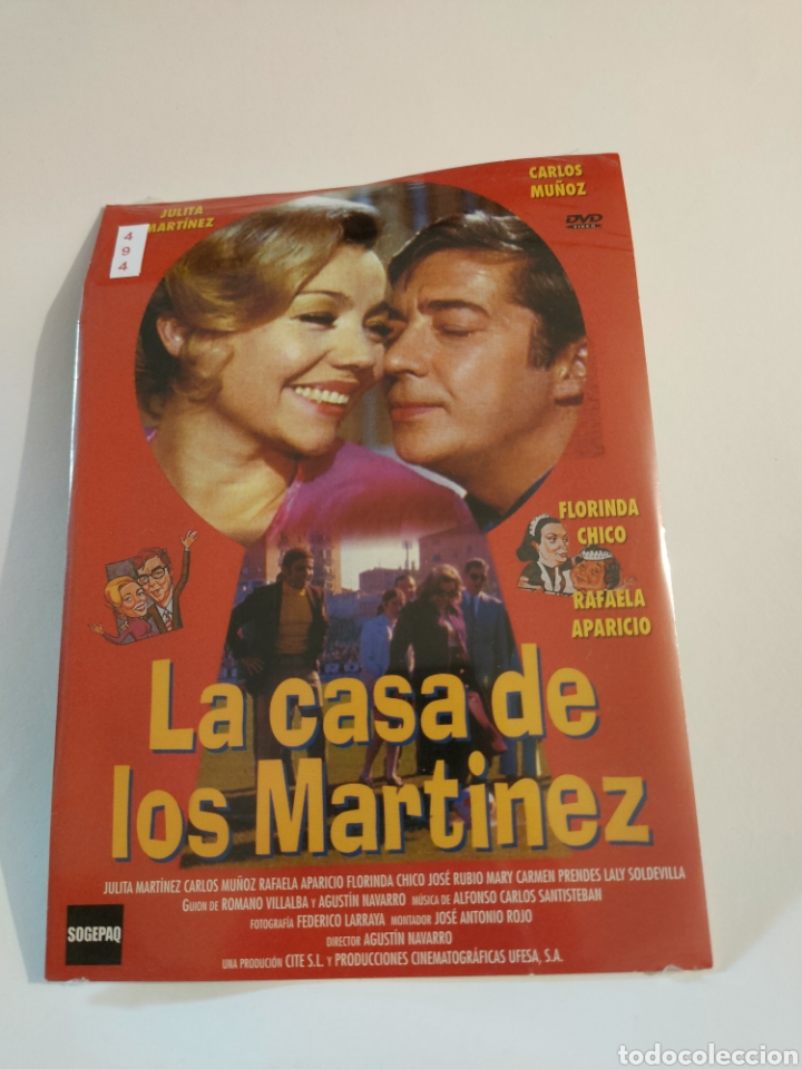Cine: CTN494 la casa de los Mart&iacute;nez DVD EDICION CARTON SEGUNDAMANO