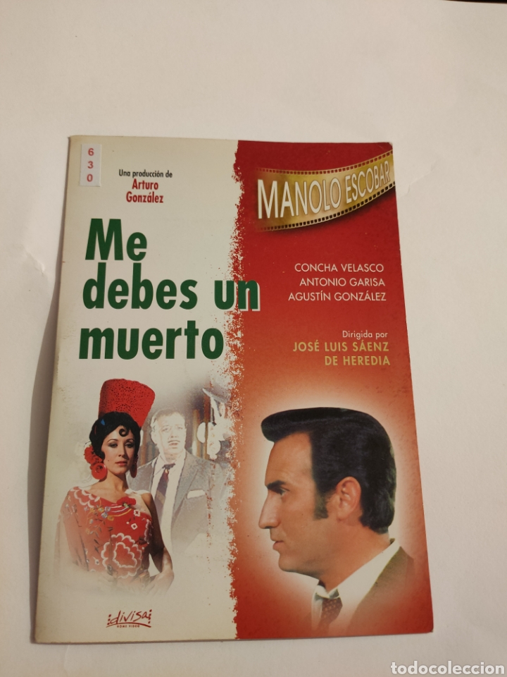 Cinema: CTN630 me debes un muerto DVD EDICION CARTON SEGUNDAMANO