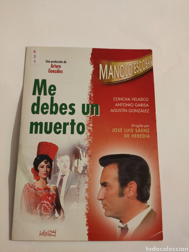 Cinema: CTN631 me debes un muerto DVD EDICION CARTON SEGUNDAMANO