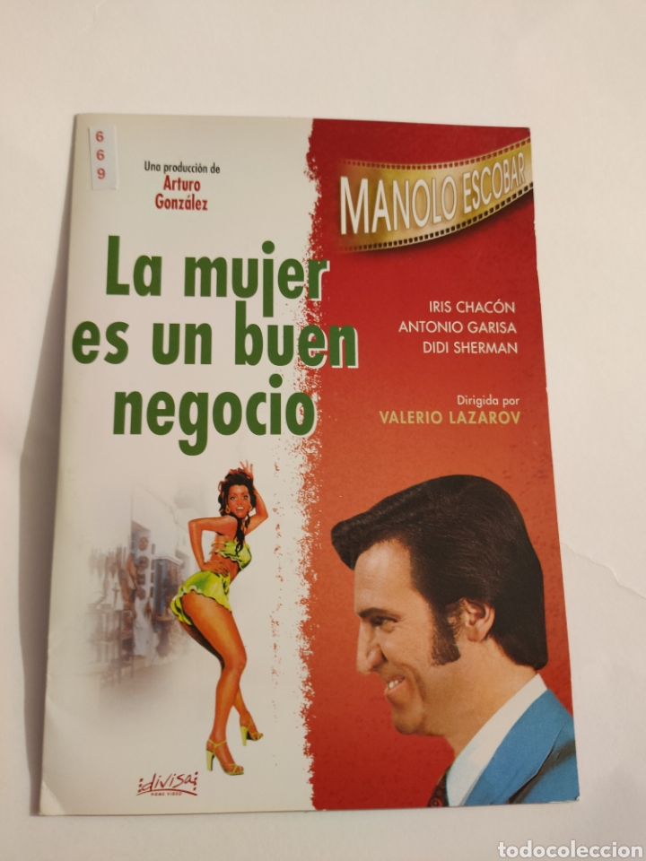 Cinema: CTN669 la mujer es un buen negocio DVD EDICION CARTON SEGUNDAMANO