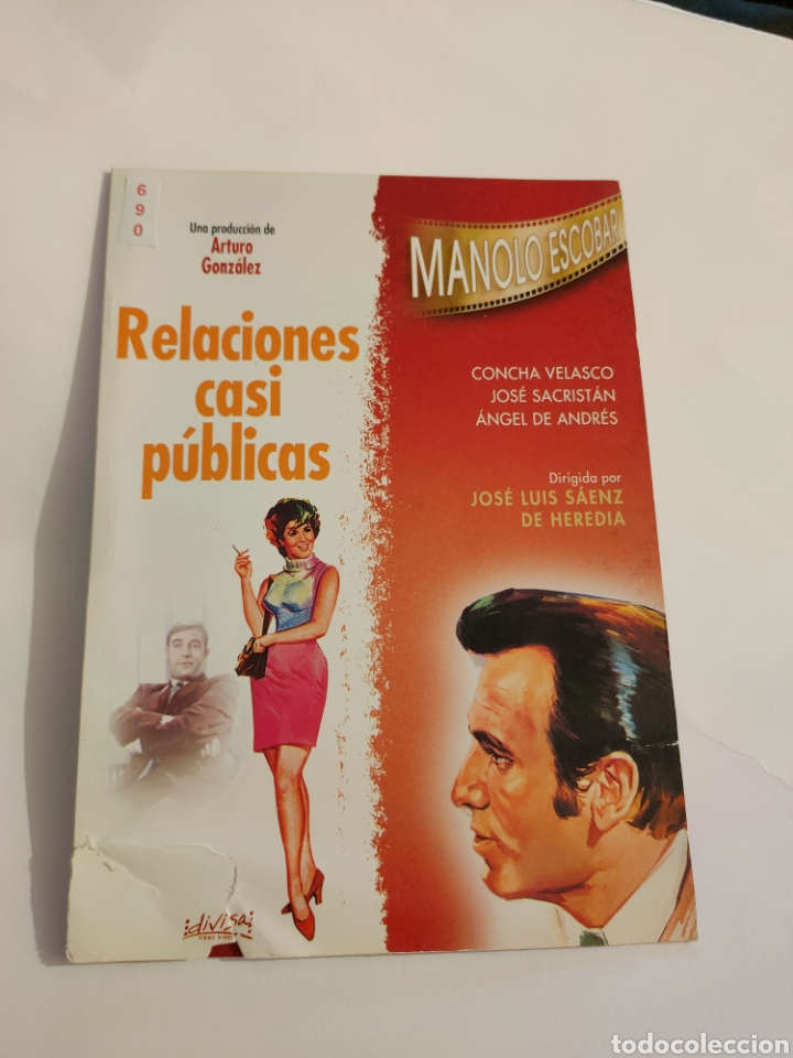 Cinema: CTN690 relaciones casi p&uacute;blicas DVD EDICION CARTON SEGUNDAMANO