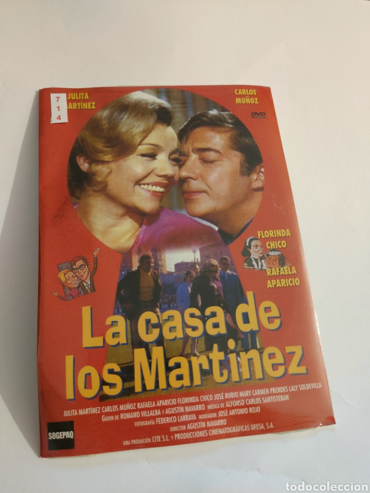 Cinema: CTN714 la casa de los Mart&iacute;nez DVD EDICION CARTON SEGUNDAMANO