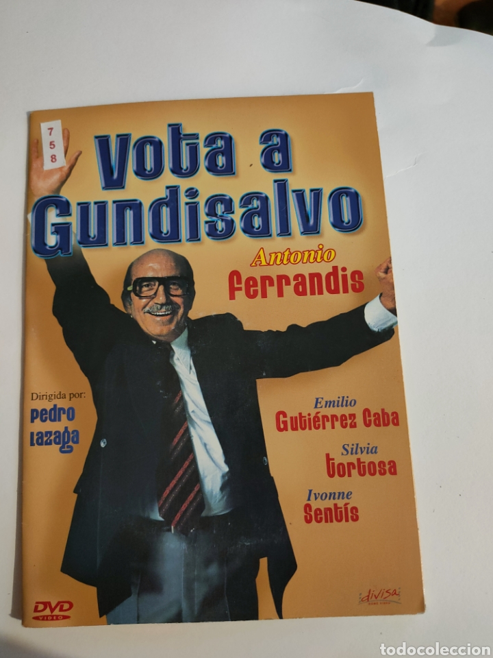Cinema: CTN758 vota a gundisalvo DVD EDICION CARTON SEGUNDAMANO