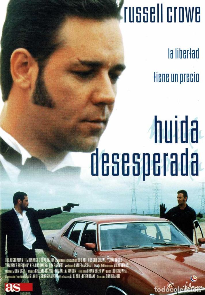 Cine: Huida desesperada. DVD - Foto 1