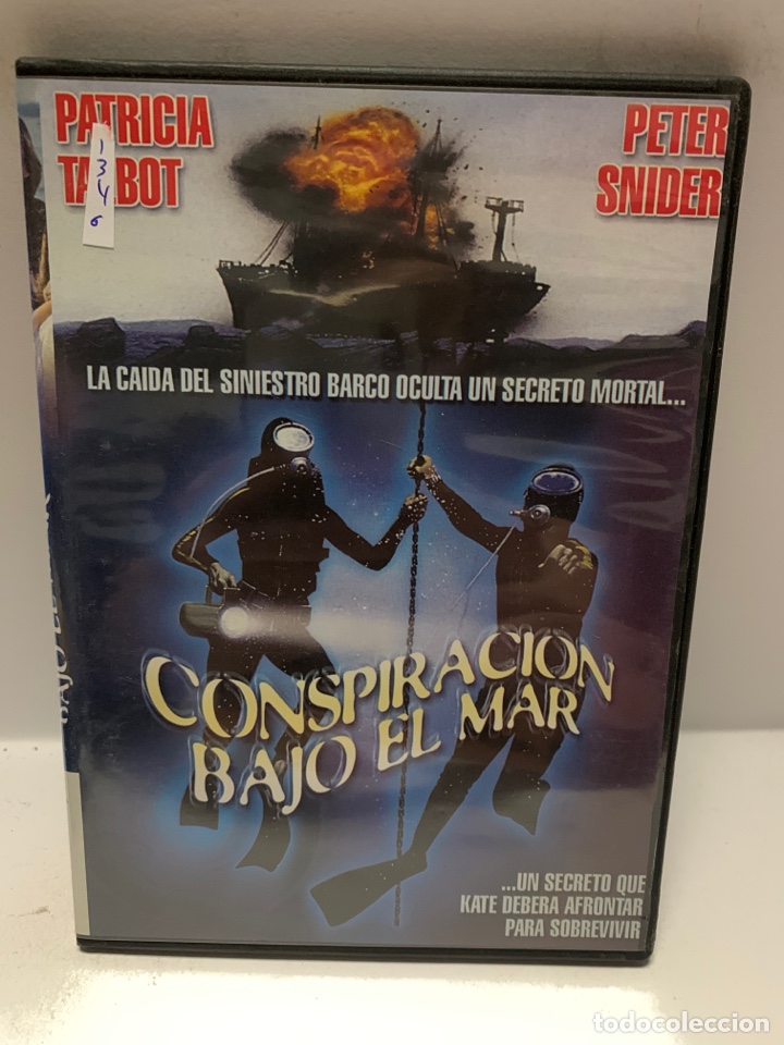Cinema: DVR.1346 conspiracion bajo el mar DVD METIDO EN SLIM CON SLICOVER RECORTADO
