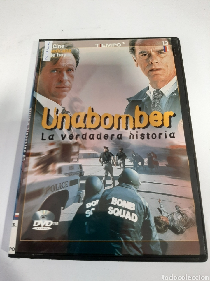 Cinema: DVR.1392 Unabomber la verdadera historia DVD METIDO EN SLIM con SLICOVER RECORTADO