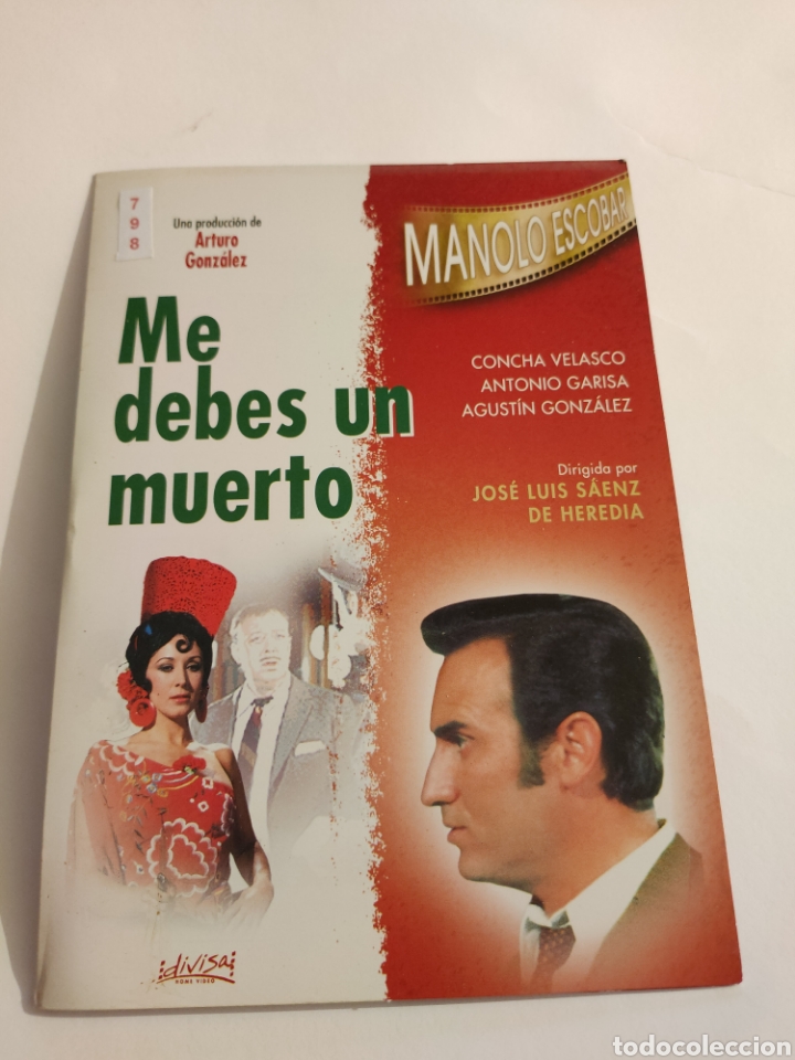 Cinema: CTN798 me debes un muerto DVD EDICION CARTON SEGUNDAMANO