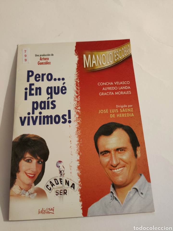 Cinema: CTN799 pero en qu&eacute; pa&iacute;s vivimos DVD EDICION CARTON SEGUNDAMANO