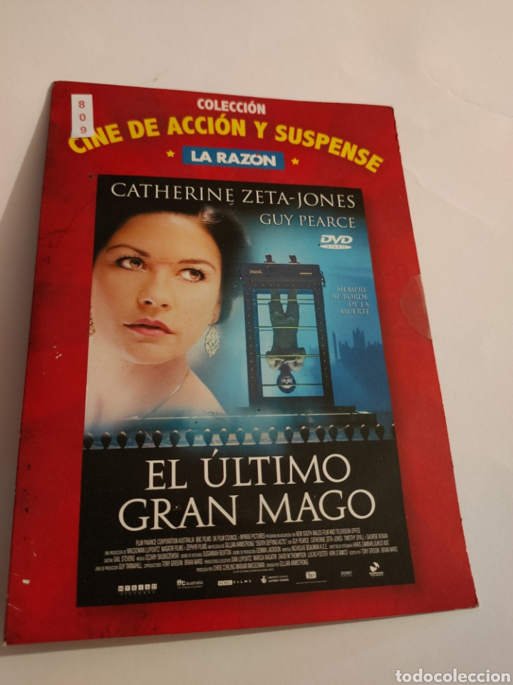 Cinema: CTN809 el &uacute;ltimo gran mago DVD EDICION CARTON SEGUNDAMANO