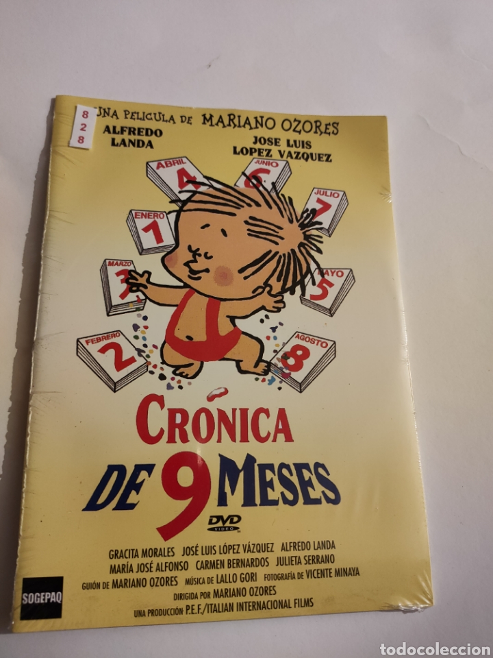 Cinema: CTN828 cr&oacute;nica de 9 meses DVD EDICION CARTON SEGUNDAMANO