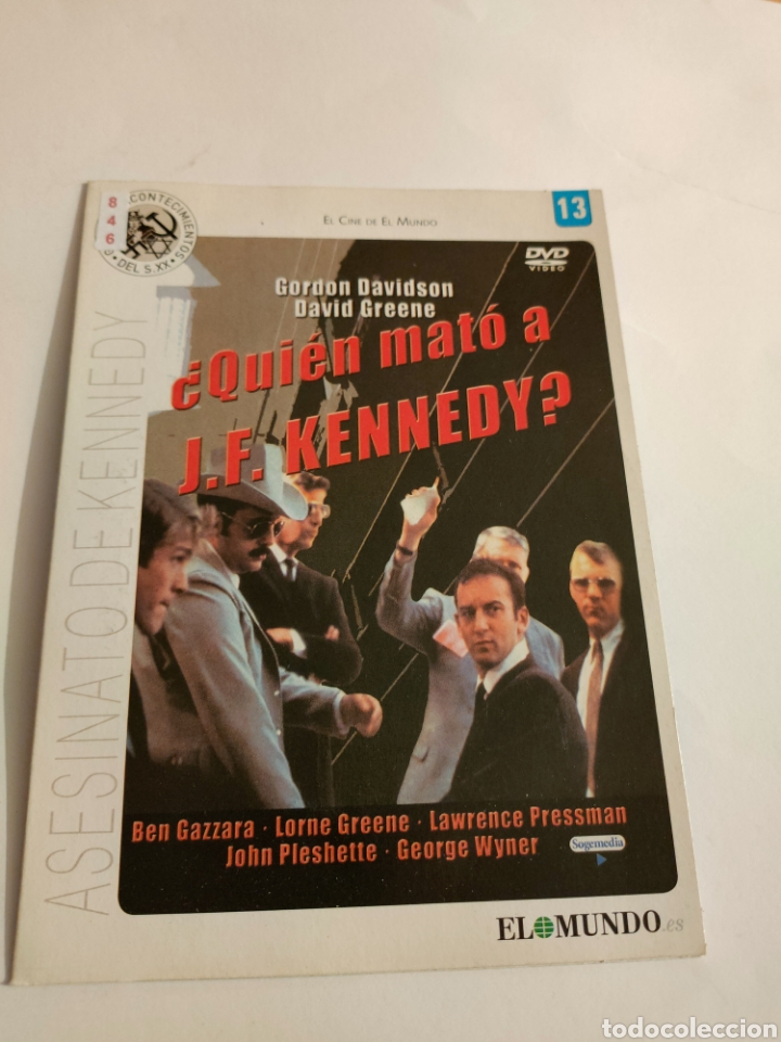 Kino: CTN846 qui&eacute;n mato a j.f.kennedy DVD EDICION CARTON SEGUNDAMANO
