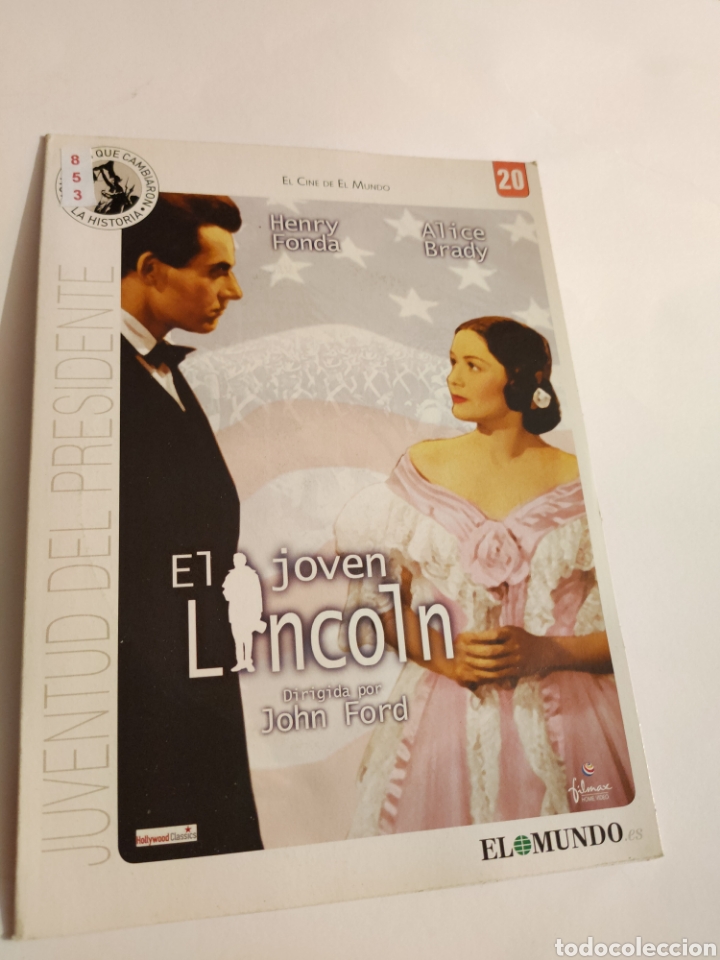 Kino: CTN853 el joven Lincoln DVD EDICION CARTON SEGUNDAMANO