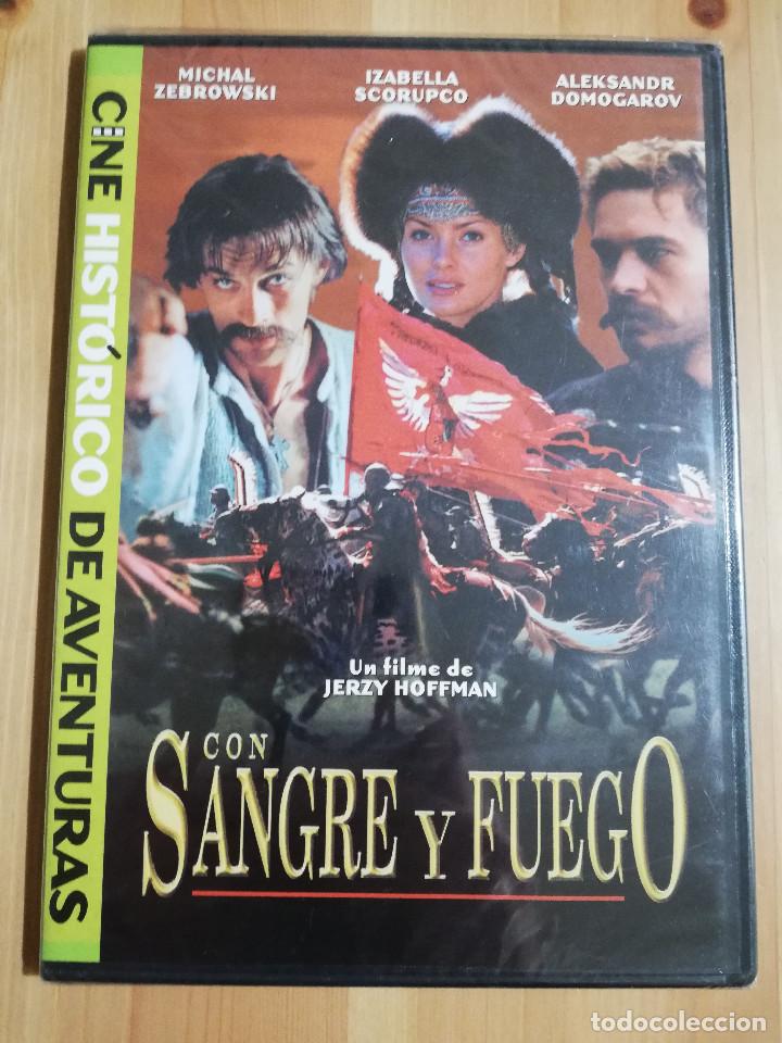 Cinema: CON SANGRE Y FUEGO (UN FILM DE JERZY HOFFMAN) DVD PRECINTADO