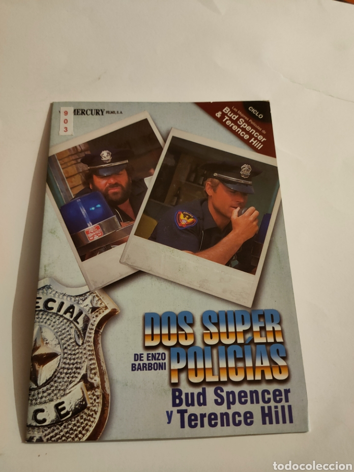 Cinema: CTN903 dos super polic&iacute;as DVD EDICION CARTON SEGUNDAMANO