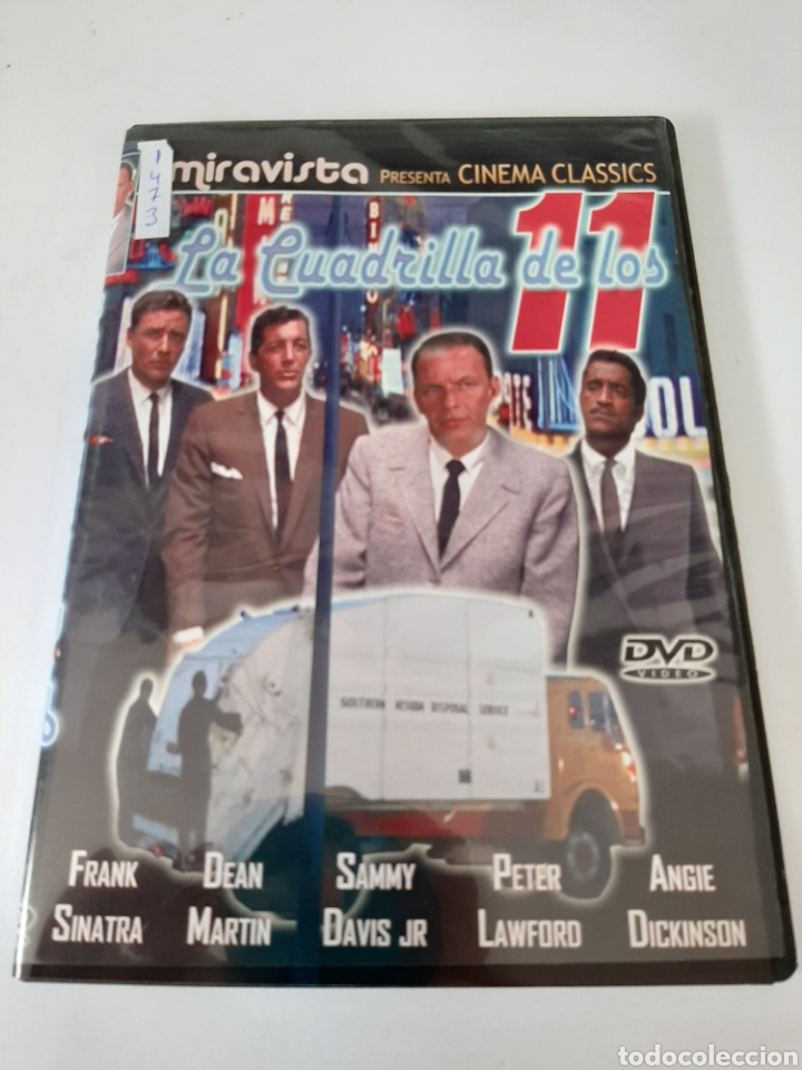 Cinema: DVR.1473 la cuadrilla de los 11 DVD METIDO EN SLIM con SLICOVER RECORTADO