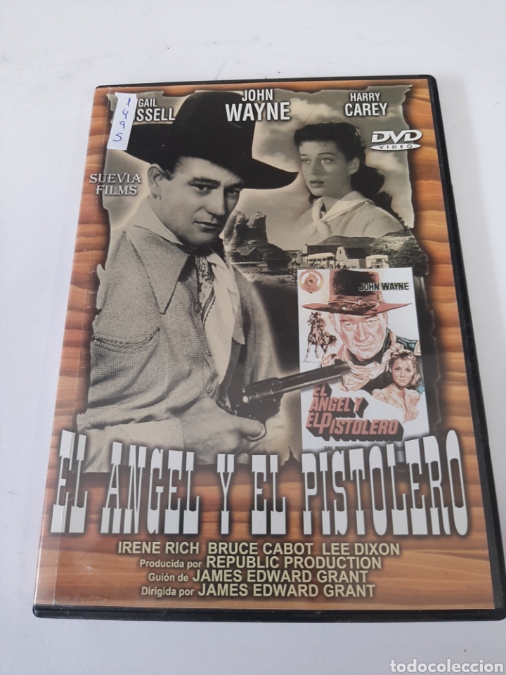 Cin&eacute;ma: DVR.1495 el &aacute;ngel y el pistolero DVD METIDO EN SLIM con SLICOVER RECORTADO