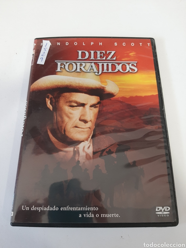 Cinema: DVR.1529 diez forajidos DVD METIDO EN SLIM con SLICOVER RECORTADO