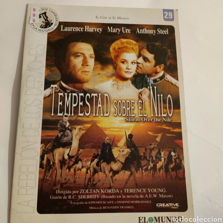 Cinema: CTN995 tempestad sobre el nilo DVD EDICION CARTON SEGUNDAMANO